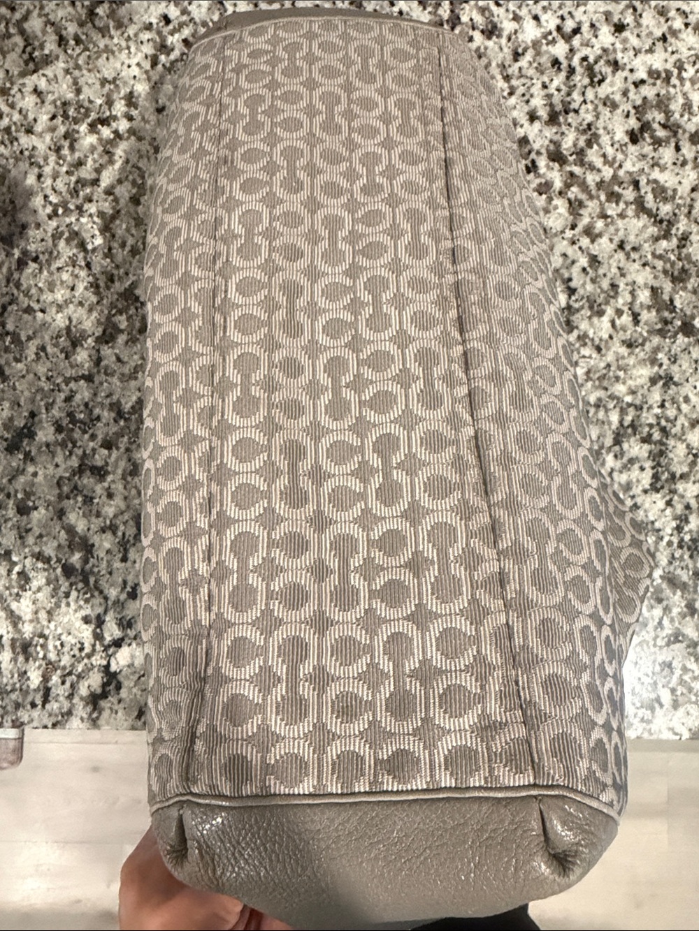 Coach Op Art Needlepoint Madison Phoebe Shoulder Bag - Picture 7 of 15